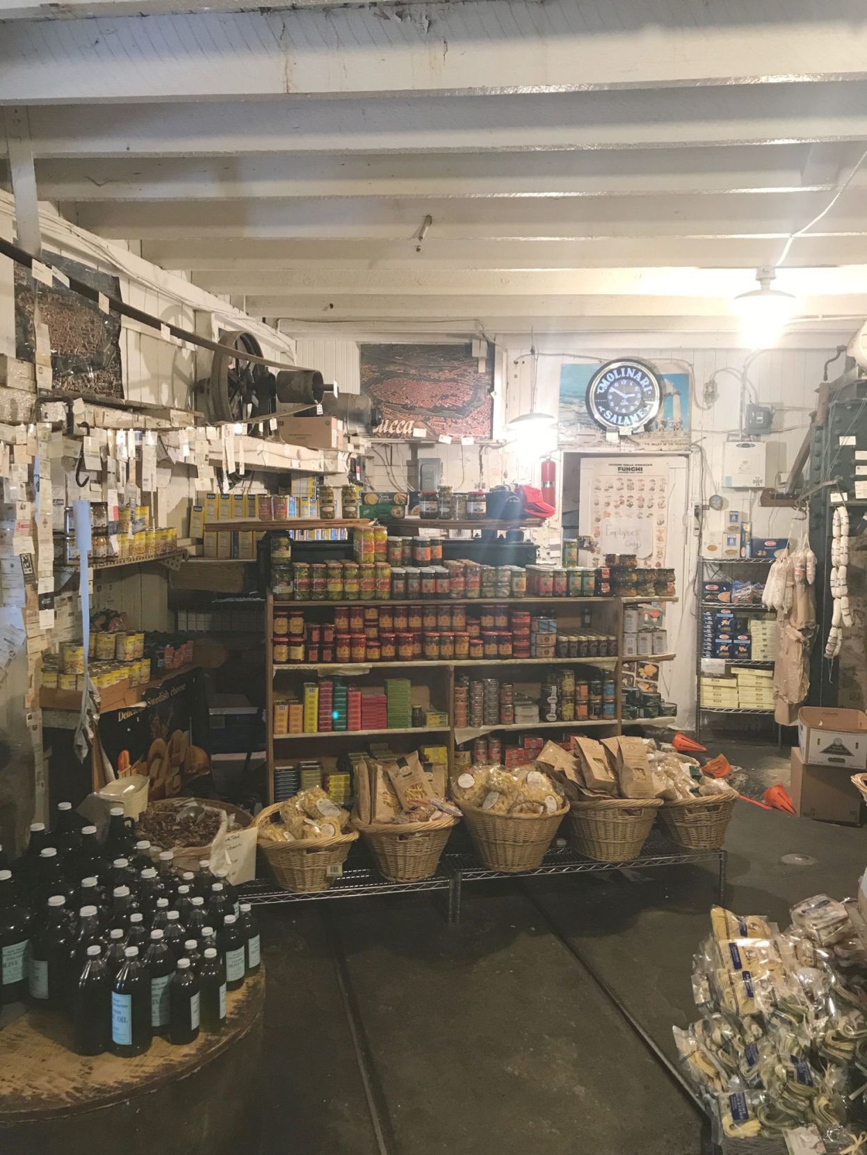 Interior of Napa Valley Olive Oil Manufacturing Company